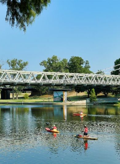 Brazos River in Waco, TX